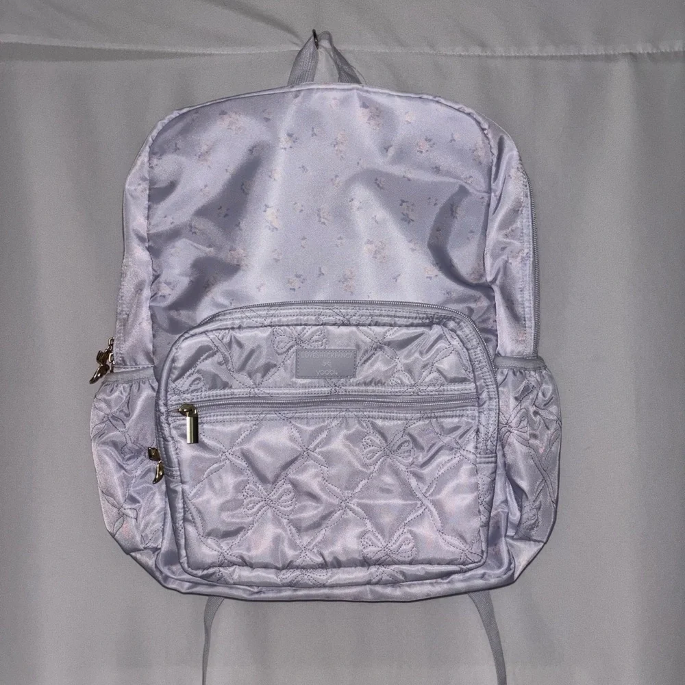 LoveShackFancy backpack blue floral school supplies / accessories bundle